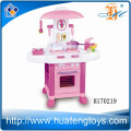 High quality funny toys kitchen play set plastic mini kitchen set toy for kids for wholesale